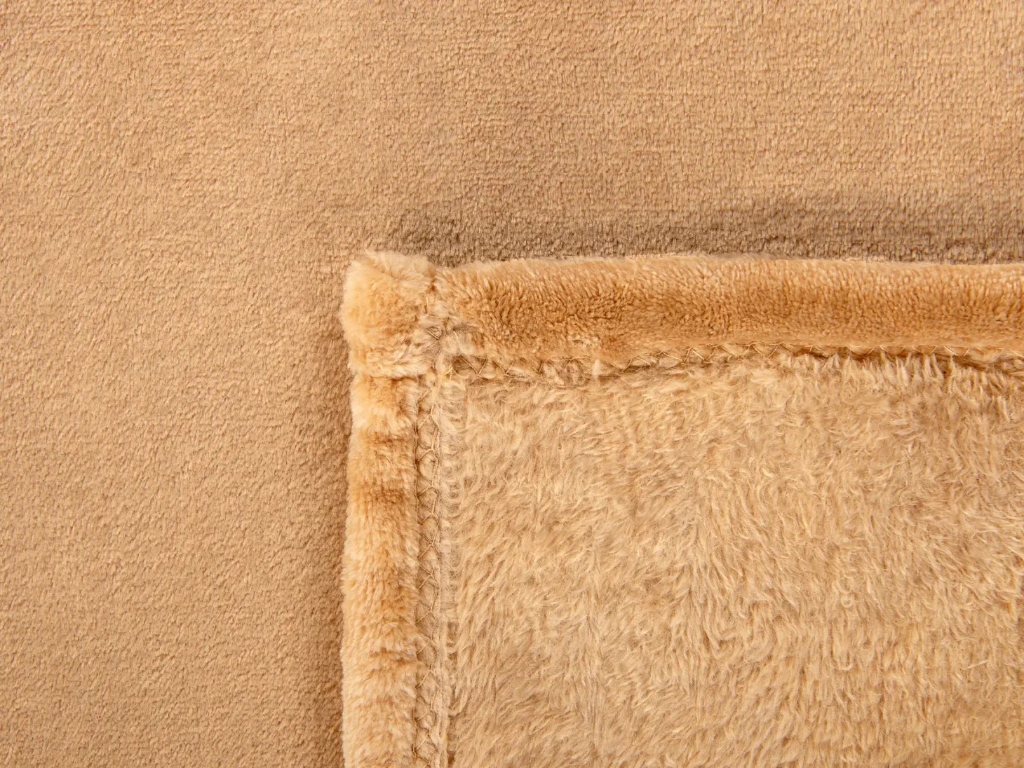 Koc BAYBURT 200 x 220 cm Piaskowy