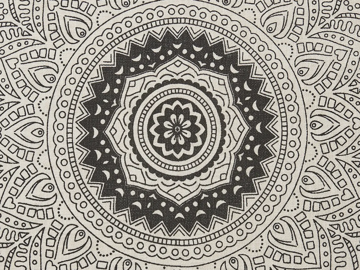 Koc BERHAMPORE Bawełna 130 x 180 cm Beżowy