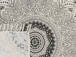 Koc BERHAMPORE Bawełna 130 x 180 cm Beżowy