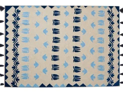 Koc BHIND Bawełna 130 x 180 cm Beżowy