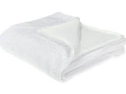 Koc BJAS 200 x 220 cm Biały