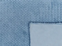 Koc BJAS 200 x 220 cm Niebieski