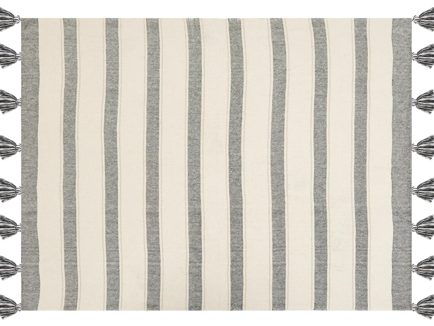 Koc CAYIR Bawełna 130 x 170 cm Beżowy