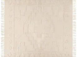 Koc CHACK Bawełna 200 x 220 cm Beżowy