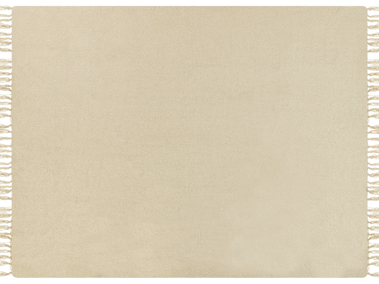 Koc CHAOHANI 150 x 200 cm Beżowy