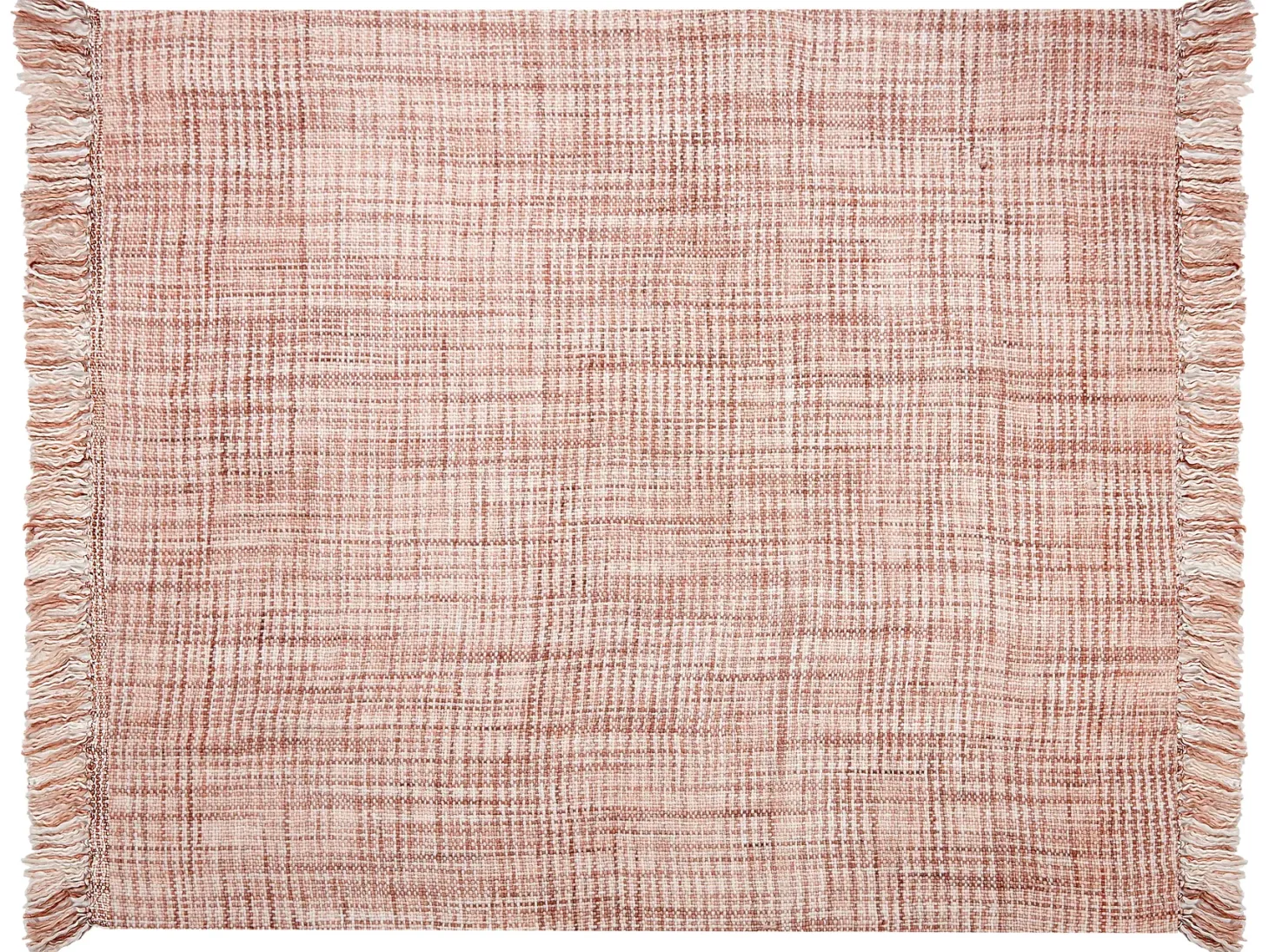 Koc DEURALI 125 x 150 cm Brązowy