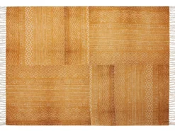 Koc FIROZABAD Bawełna 130 x 180 cm Pomarańczowy
