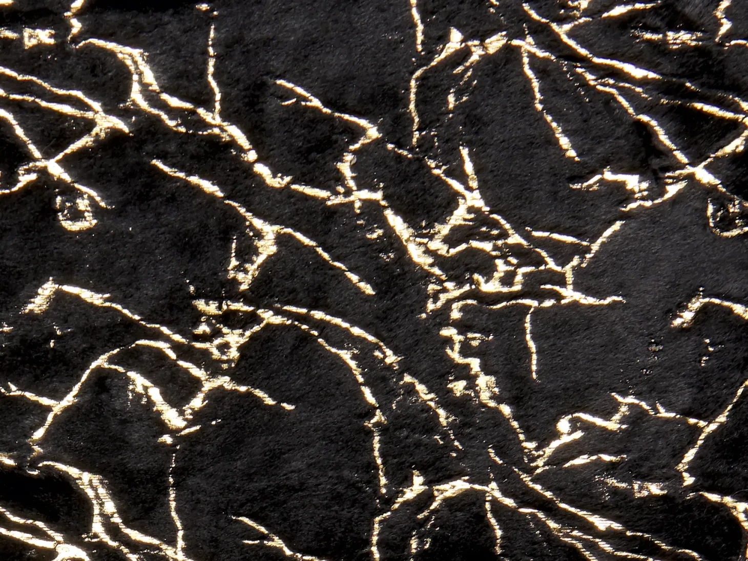 Koc GODAVARI 130 x 180 cm Czarny