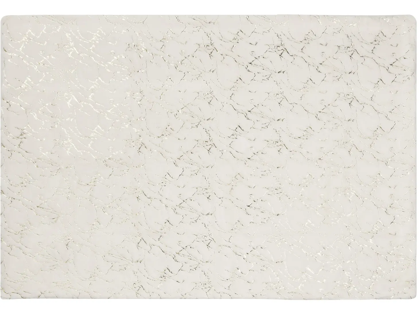 Koc GODAVARI 130 x 180 cm Złamana biel