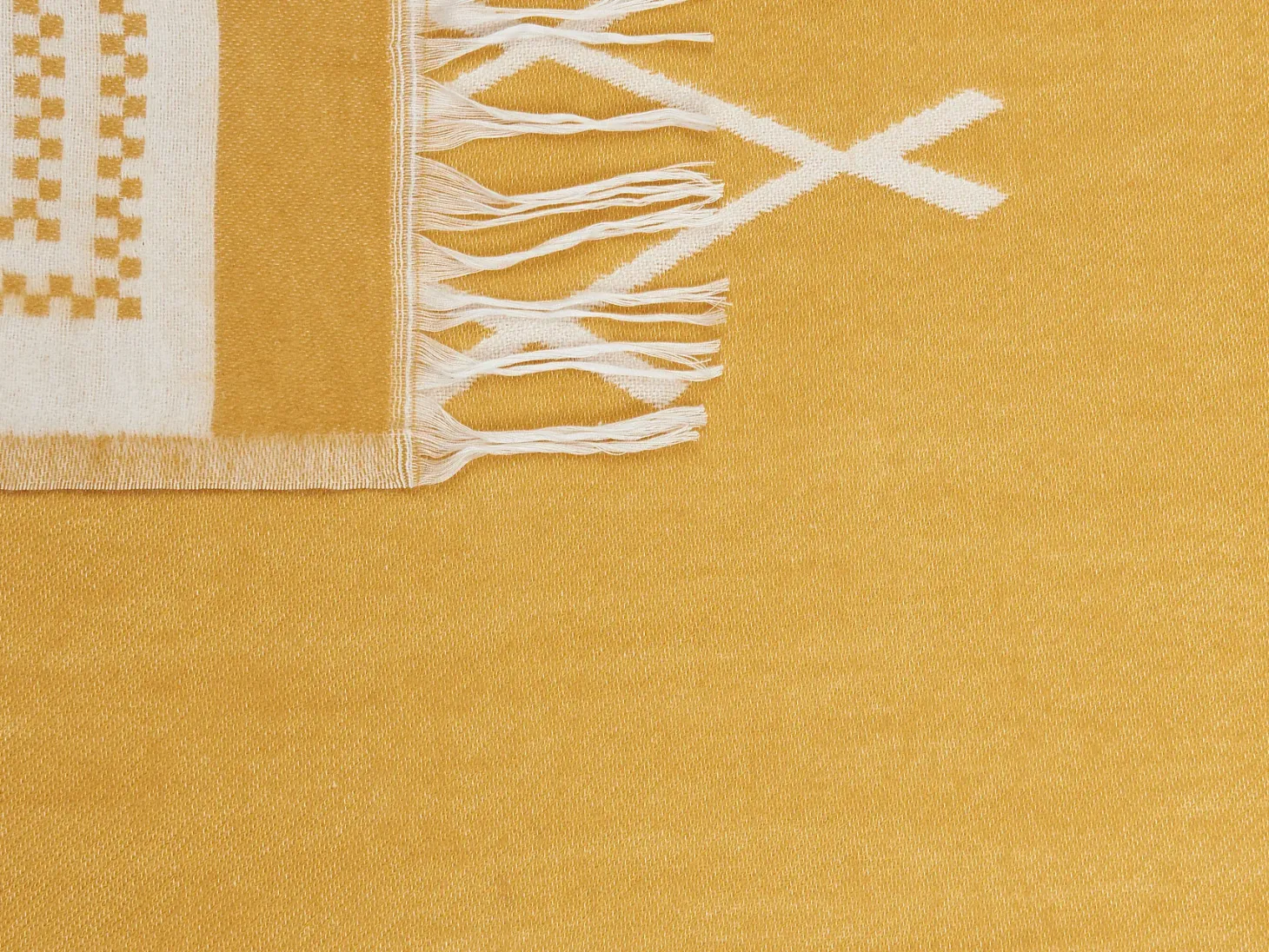 Koc JALKINI 130 x 170 cm Żółty