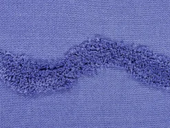 Koc KHARI Bawełna 125 x 150 cm Fioletowy