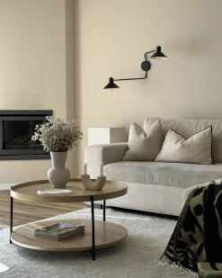 Koc KUDIYA 130 x 170 cm Beżowy