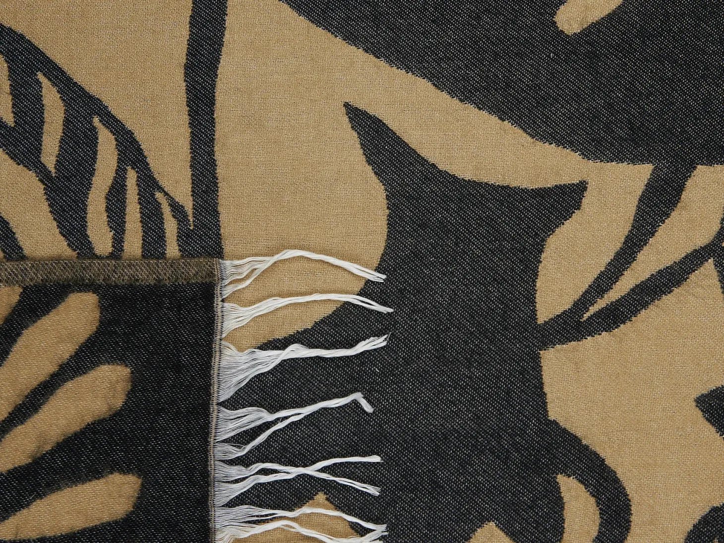 Koc KUDIYA 130 x 170 cm Beżowy