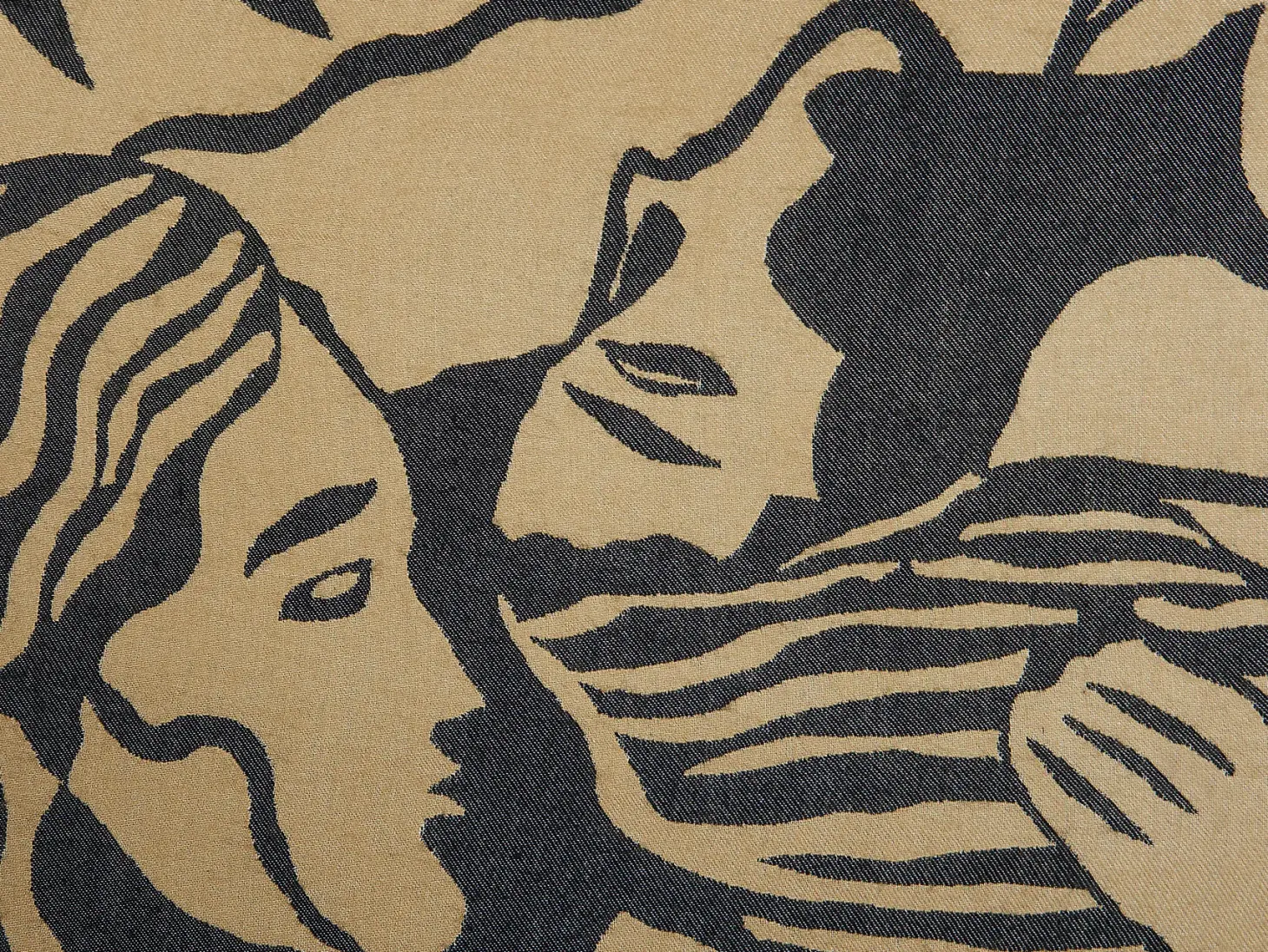 Koc KUDIYA 130 x 170 cm Beżowy