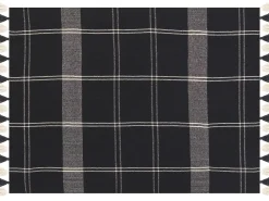 Koc KULAC Bawełna 130 x 170 cm Czarny