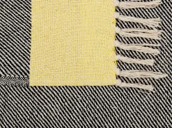 Koc LAPU Bawełna 125 x 150 cm Musztardowy