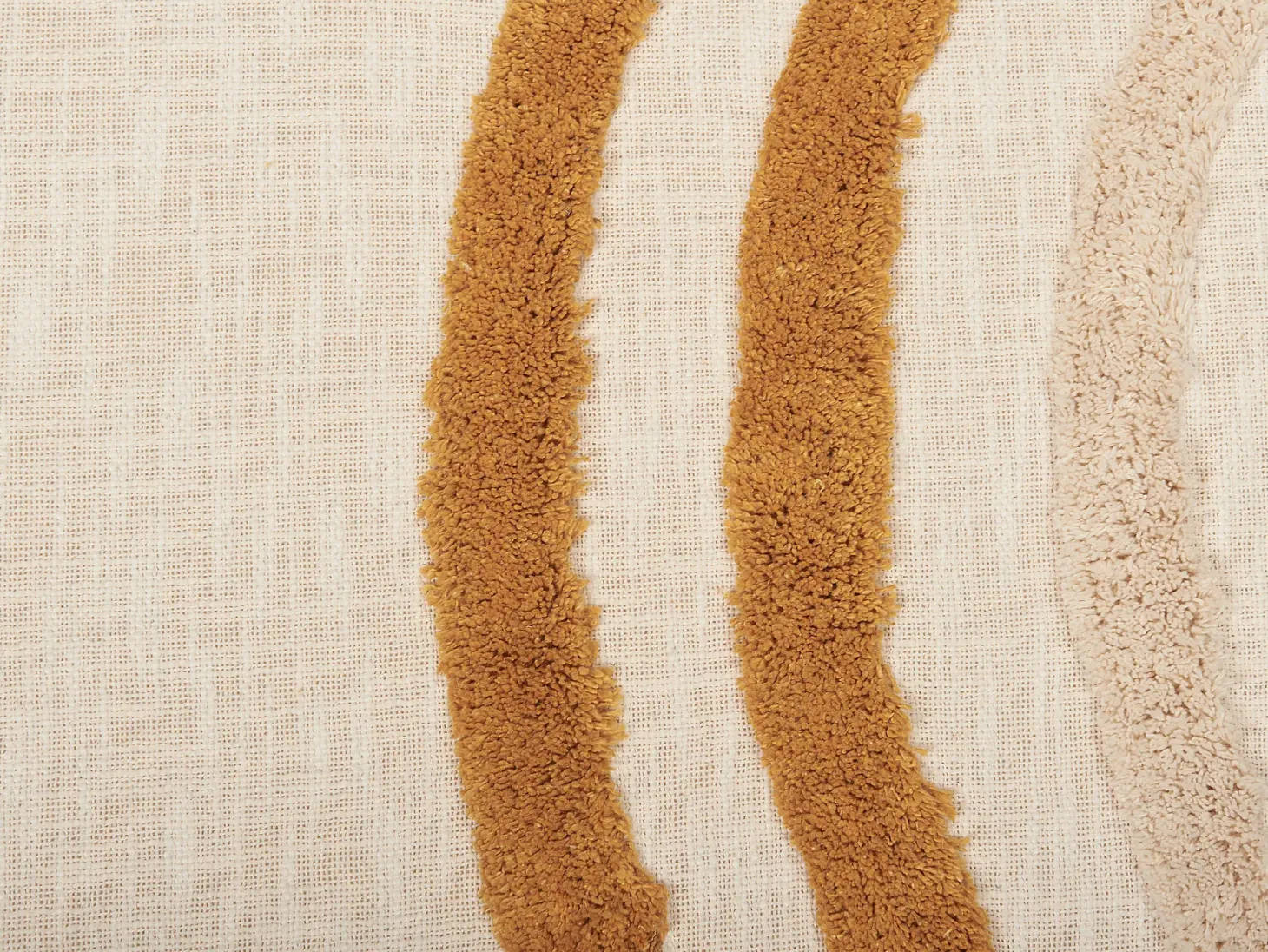 Koc MATHURA Bawełna 130 x 180 cm Beżowy