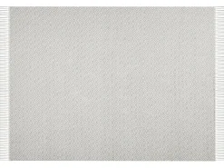 Koc MITYAL Bawełna 125 x 150 cm Beżowoszary