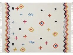 Koc MORENA Bawełna 130 x 180 cm Kolorowy