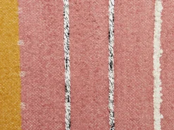 Koc NAIKHU Bawełna 130 x 170 cm Jasnoczerwony