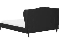 Hot Łóżko COLMAR 180 x 200 cm Czarny Łóżka Tapicerowane|Łóżka Podwójne