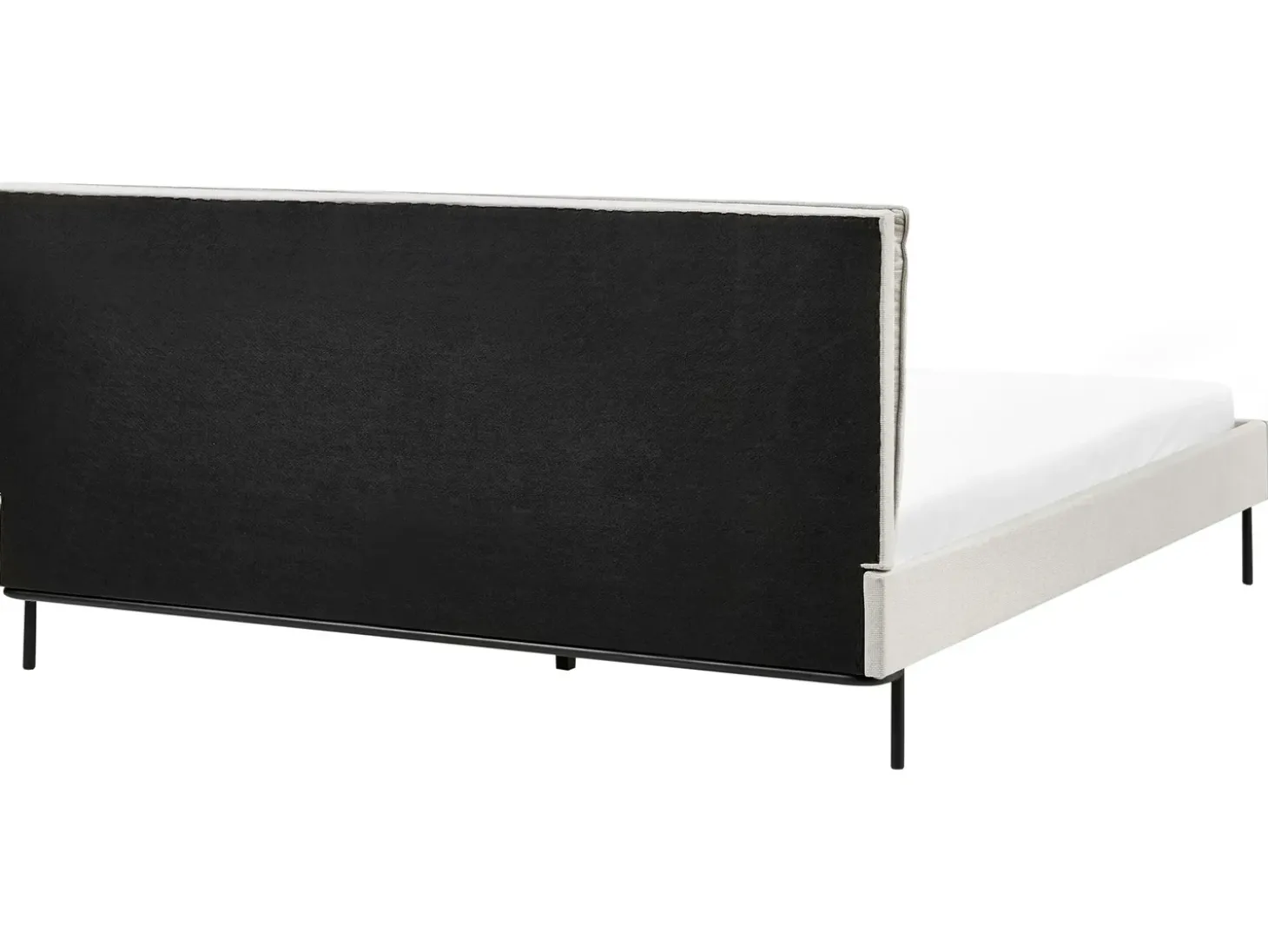 Sale Łóżko CORIO 180 x 200 cm Jasnobeżowy Łóżka Tapicerowane|Łóżka Podwójne