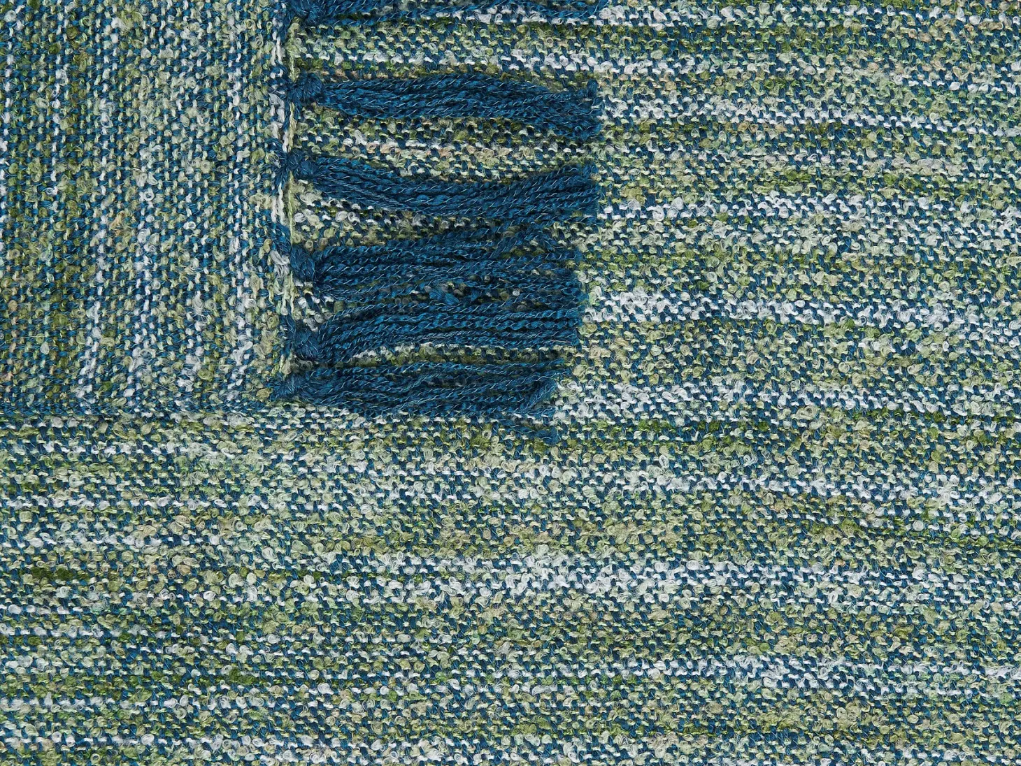 Koc PAIRE 130 x 170 cm Lazurowy
