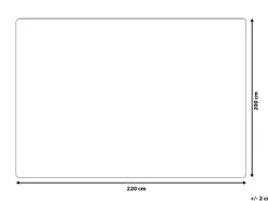 Koc SAITLER 200 x 220 cm Złoty brąz