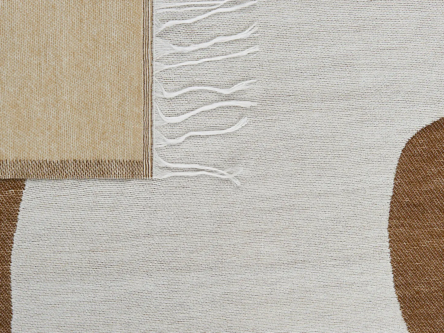 Koc SIDDHA 130 x 170 cm Brązowy