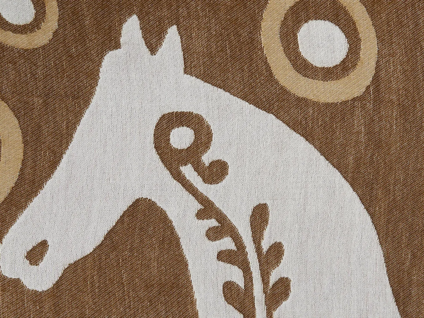 Koc SIDDHA 130 x 170 cm Brązowy