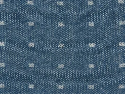 Koc TAARI Bawełna 130 x 170 cm Lazurowy