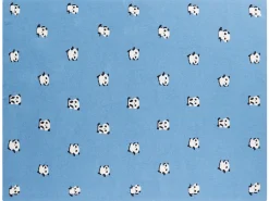 Koc TALOKAN Bawełna 130 x 170 cm Niebieski