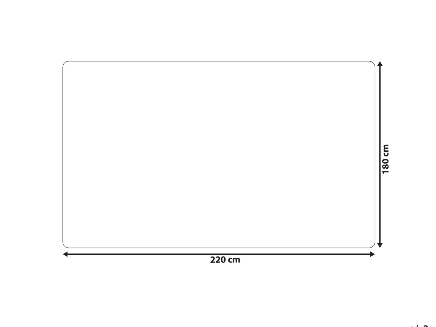 Koc TANTAN 180 x 220 cm Burgundowy
