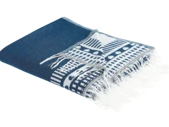 Koc TARLAY 130 x 170 cm Niebieski