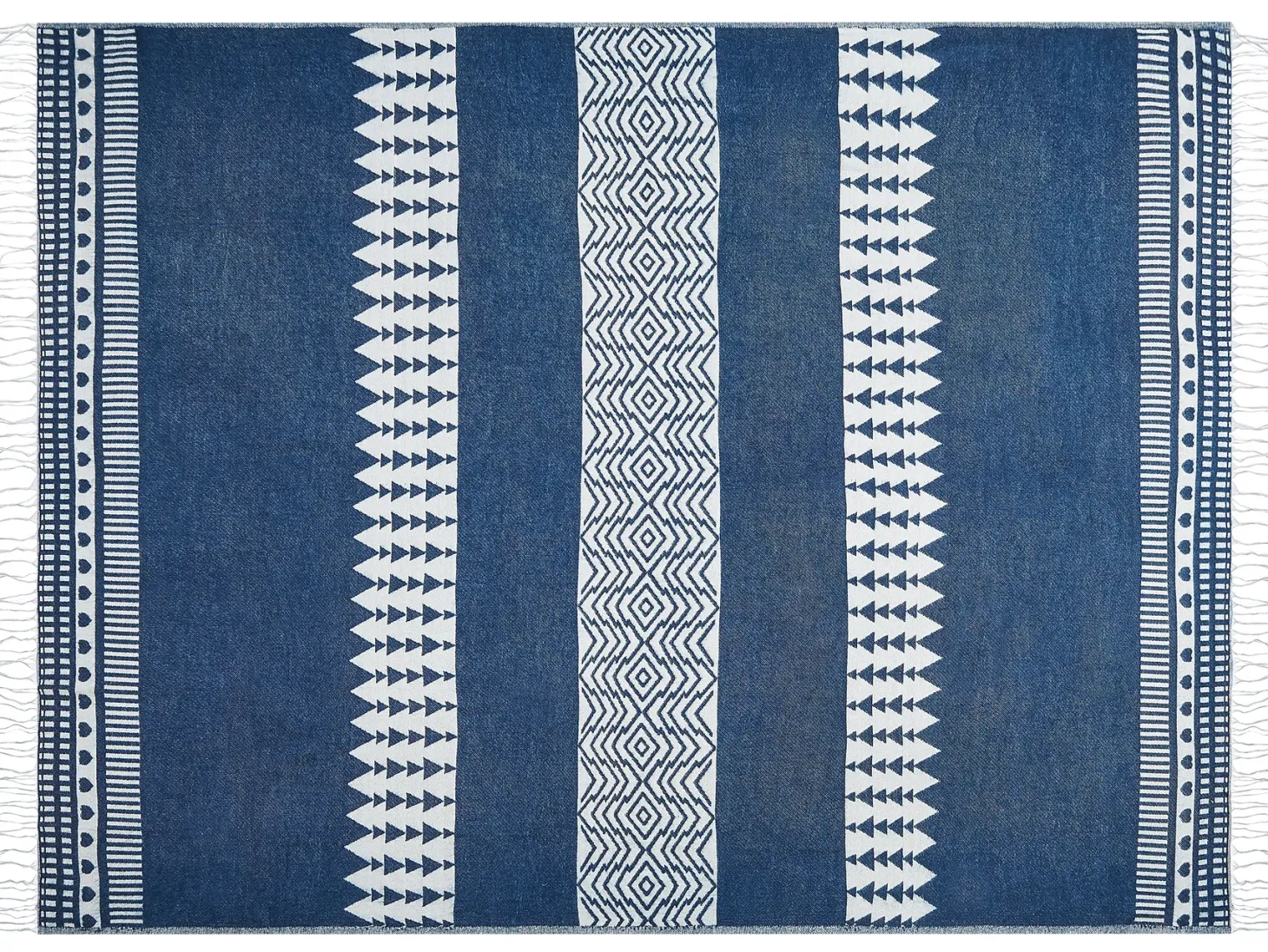 Koc TARLAY 130 x 170 cm Niebieski