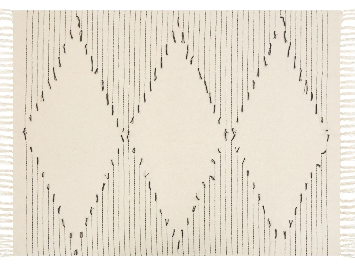 Koc ULUYOL Bawełna 130 x 170 cm Beżowy