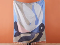 Koc YALADI 130 x 170 cm Kolorowy
