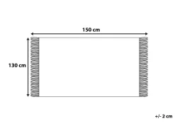 Koc YAMALAK 130 x 150 cm Jasnoszary
