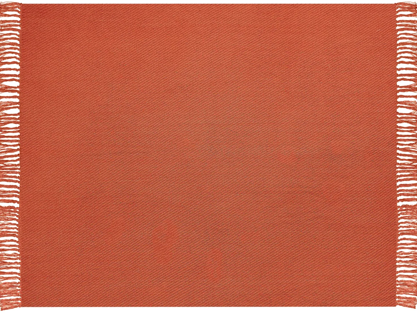 Koc YARSA Bawełna 125 x 150 cm Czerwony