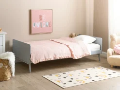 Sale Łóżko Drewno sosnowe BONNAC 90 x 200 cm Dzieci Łóżka Pojedyncze|Łóżka Drewniane