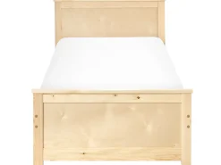 Sale Drewno sosnowe DAUPHIN 90 x 200 cm Jasno Wszystkie Łóżka|Łóżka Drewniane