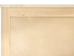 Drewno sosnowe DAUPHIN 180 x 200 cm Jasno Łóżka Podwójne|Wszystkie Łóżka