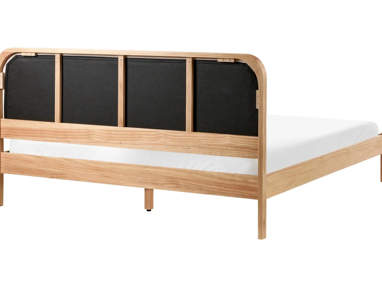 Discount Łóżko Drewno sosnowe DOSCHES 180 x 200 cm Jasno Łóżka Podwójne|Wszystkie Łóżka