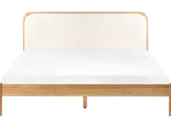 Discount Łóżko Drewno sosnowe DOSCHES 180 x 200 cm Jasno Łóżka Podwójne|Wszystkie Łóżka