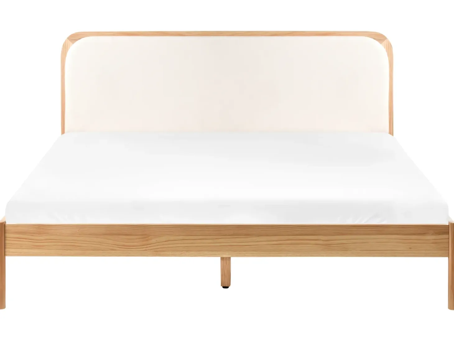 Discount Łóżko Drewno sosnowe DOSCHES 180 x 200 cm Jasno Łóżka Podwójne|Wszystkie Łóżka