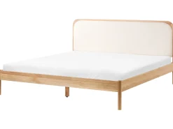 Discount Łóżko Drewno sosnowe DOSCHES 180 x 200 cm Jasno Łóżka Podwójne|Wszystkie Łóżka