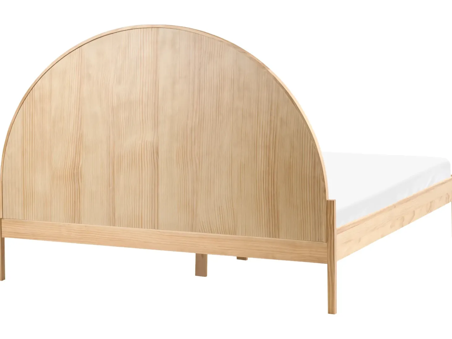 Sale Łóżko Drewno sosnowe MASCORTEL 180 x 200 cm Jasno Łóżka Podwójne|Wszystkie Łóżka