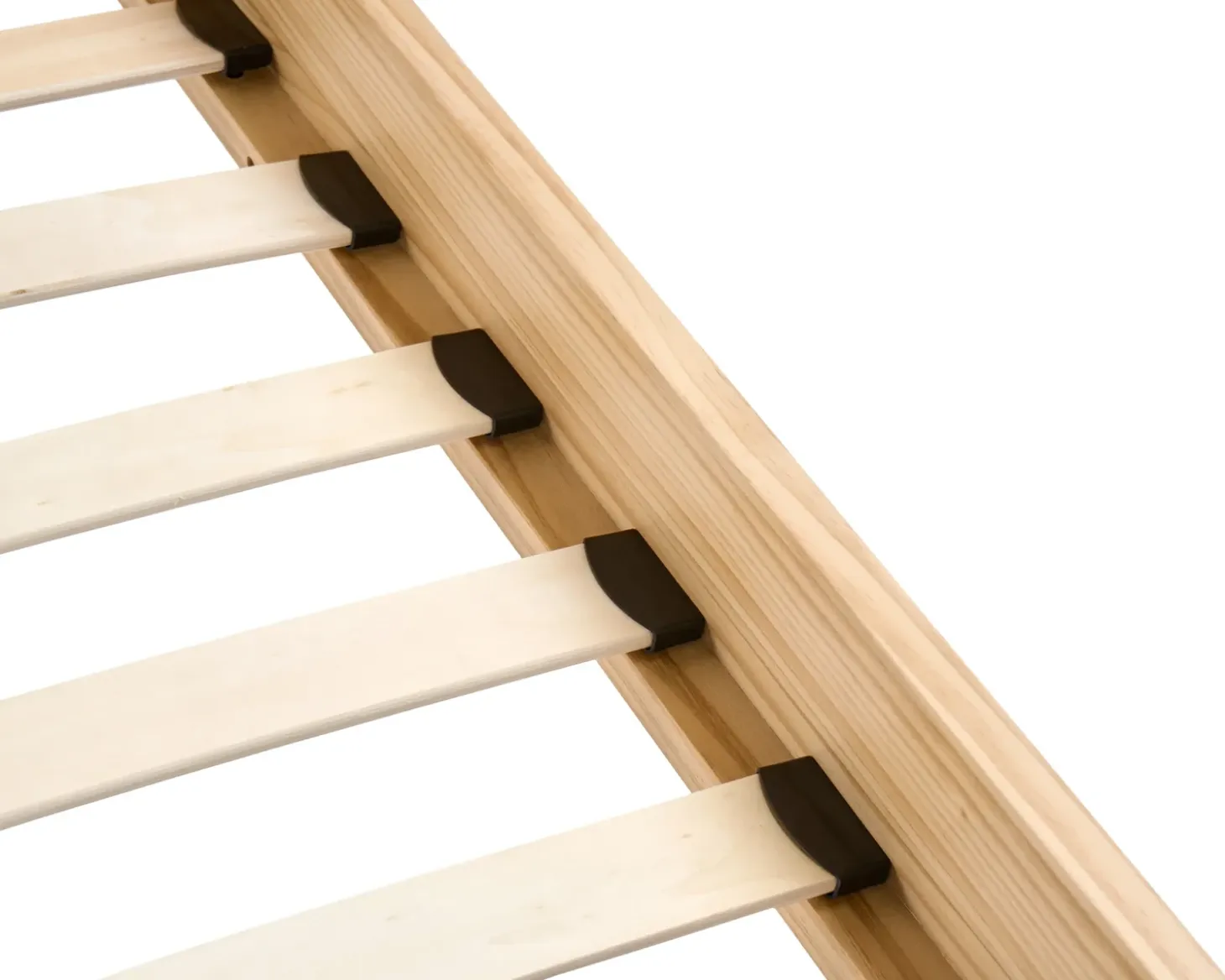 Sale Łóżko Drewno sosnowe MASCORTEL 180 x 200 cm Jasno Łóżka Podwójne|Wszystkie Łóżka