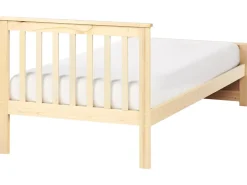 Drewno sosnowe OLENDON 90 x 200 cm Jasno Dzieci Łóżka Pojedyncze|Łóżka Drewniane