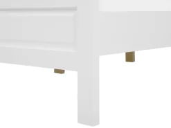 Sale Łóżko Drewno sosnowe OLIVET 160 x 200 cm Łóżka Podwójne|Wszystkie Łóżka